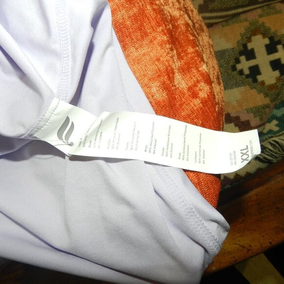 Fabletics Womens Light Purple New With Tag Short Sleeve Athletic Shirt Size XXL - Picture 7 of 8